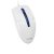 Миша дротова USB, синє підсвічування, 1200 dpi, білий (8 из 11)