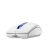 Миша дротова безшумна USB, синє підсвічування, 1200 dpi, білий (6 из 11)