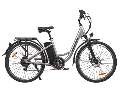 Електричний велосипед CITY 2.0 250W (срібло) (1 з 16)