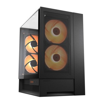 Ігровий корпус, 4*160mm, ARGB Fan Pre-installed, Type-C x1, USB3.0 x2, Audio x1 (1 з 18)