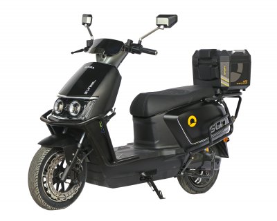 Електроскутер 2300 Вт, чорний (1 з 19)