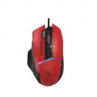 Ігрова миша Bloody, RGB, 20 000 CPI, Alpha20K, 50M натискань, червоно-чорна