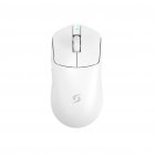 Миша ігрова бездротова Bloody, 2.4 ГГц, вбудований акумулятор, оптична 30 000 CPI, 50M натискань, біла