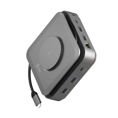 Док станція USB-C 10-в-1 (HDMI/PD/USB-A/USB-C/LAN) (1 з 8)