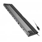 Док станція USB-C 12-в-1 (HDMI/DP/PD/USB-A/USB-C/LAN/картридер/аудіо)