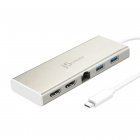Док станція USB-C 6-в-1 (HDMI/PD/USB-A/USB-C/LAN)
