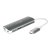 Док станція USB-C 9-в-1 (хаб/HDMI/PD/картридер), сірий (2 из 8)