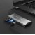 Мультиадаптер USB-C 10Gbps, 9-в-1 (хаб/HDMI/DP/PD/LAN/картридер), сірий (8 из 11)