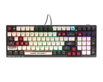 Клавіатура механічна ігрова, USB, RGB підсвічування, BLMS Red Plus Switch (1 з 18)