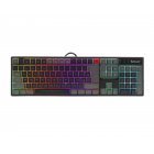 Клавіатура ігрова Bloody, неонове підсвічування літер, USB