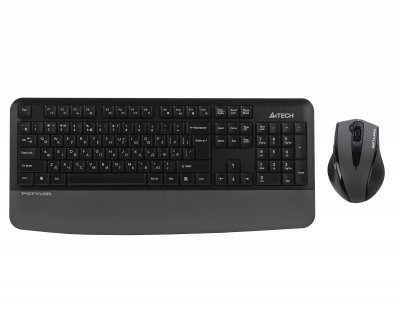 Комплект бездротовий Fstyler клавіатура+миша безшумна, USB (1 з 8)