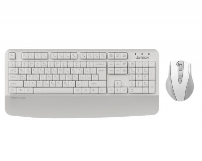 Комплект бездротовий Fstyler клавіатура+миша безшумна, USB (1 з 8)