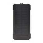 Портативний зарядний пристрій, 10000 mA (QC 18W+PD 20W), сонячна панель,чорний