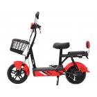 Електроскутер, 500 Вт, червоний