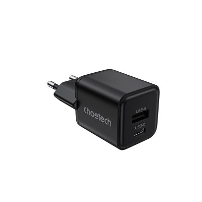 Мережевий зарядний пристрій, USB-A/USB-C, 30Вт, QC3.0/PD/PPS (1 з 9)