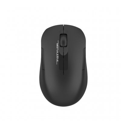 Миша бездротова безшумна Fstyler, 2.4 ГГц, 1200 dpi, чорний (1 з 10)