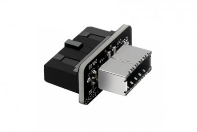 Адаптер перехідник USB 3,1 TYPE C на USB 3.0 Внутрішній 19 Pin 20 контактів USB Type-E (1 з 1)