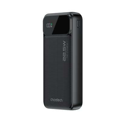 Портативний зарядний пристрій, 20000 mAh, PD 22,5 Вт, чорний (1 з 11)